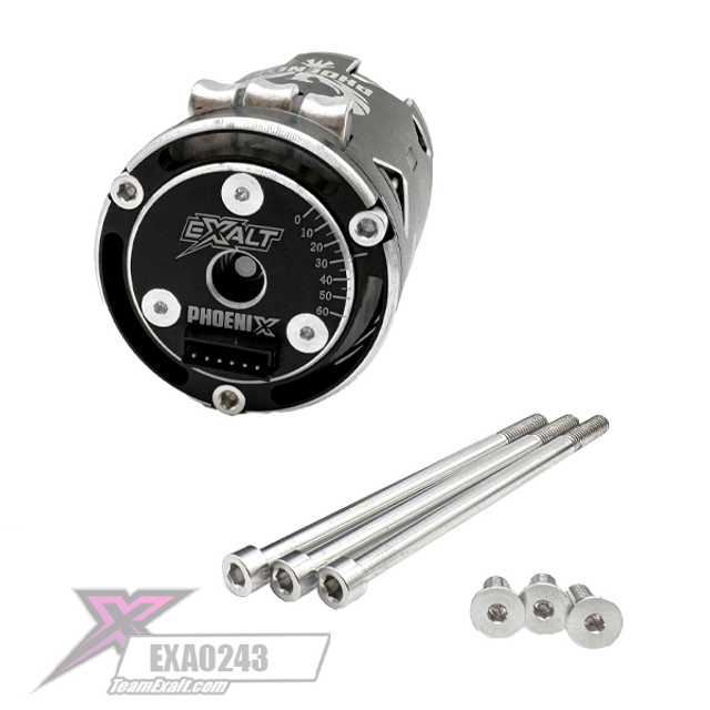 Complete Modified 25.5T Motor Aluminum Screw Kit (6), EXA0243