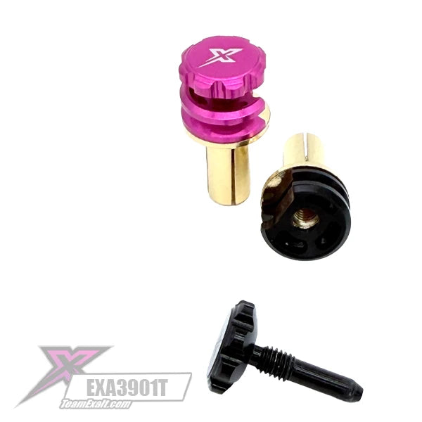 Team Exalt 5mm Adjustable Bullets w/Thumbscrew (pair), EXA3901T