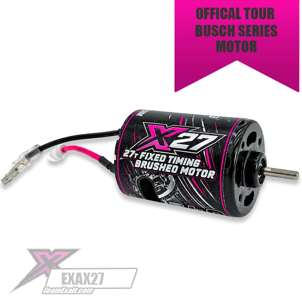 Team Exalt X27 Brushed Motor w/Fixed Timing (540-27T), EXAX27