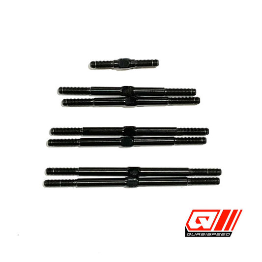 2026 Assault Black Titanium Turnbuckle Kit, QS-1205