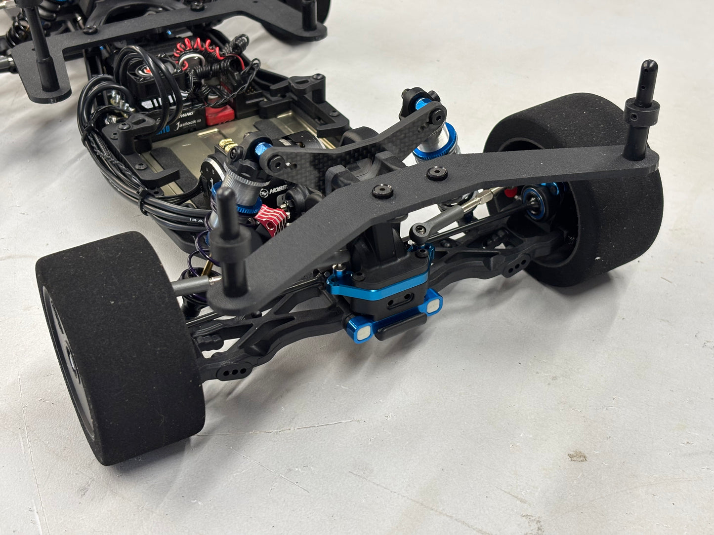 Impact B6 Buggy MWM Body Bumper/Mid/Rear Mount Kit, VRC-9227