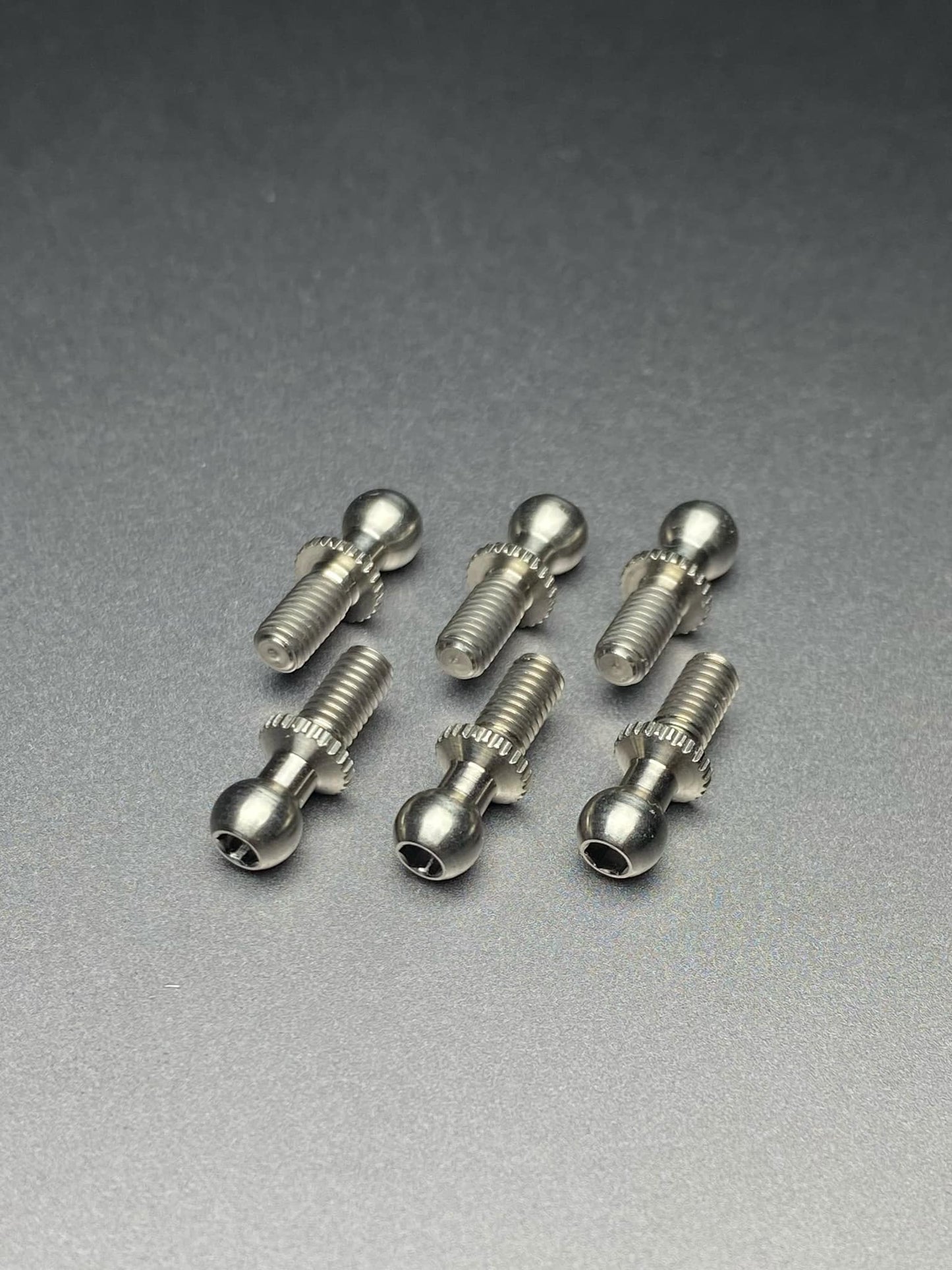 4.3mm Short Ti Ball Studs Yokomo Dogfighter 870, works 91/92 93 93 wcs and Yz-10 94 to 97, FZ-0503