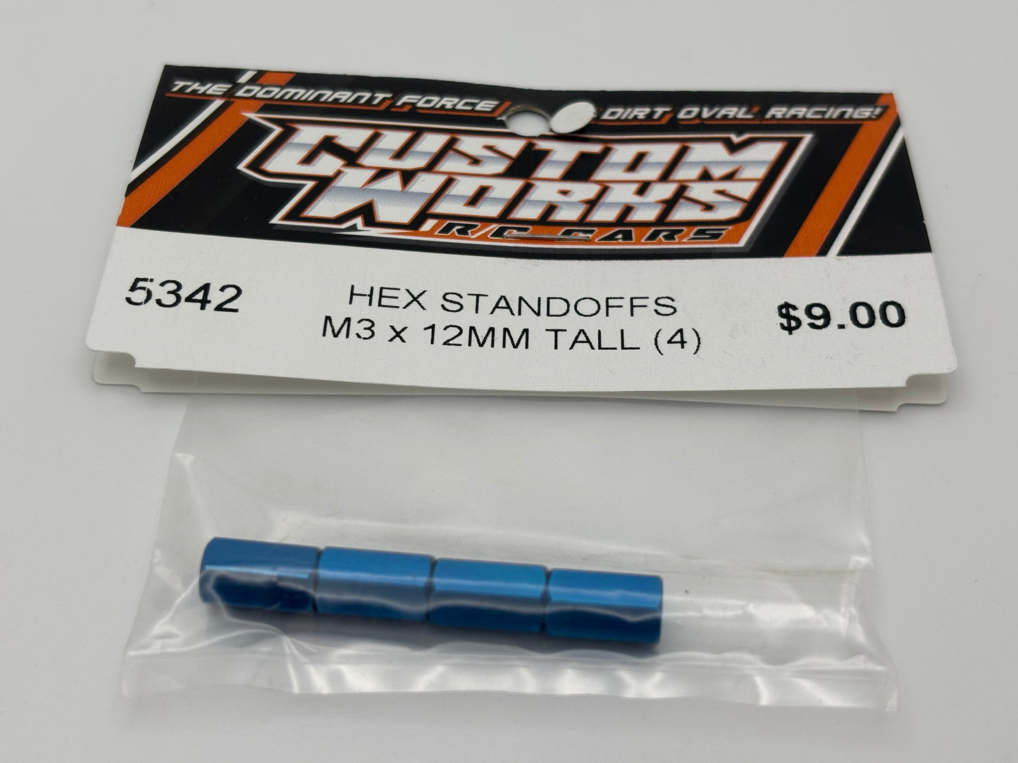Hex Standoffs M3x12mm Tall (4), CW-5342