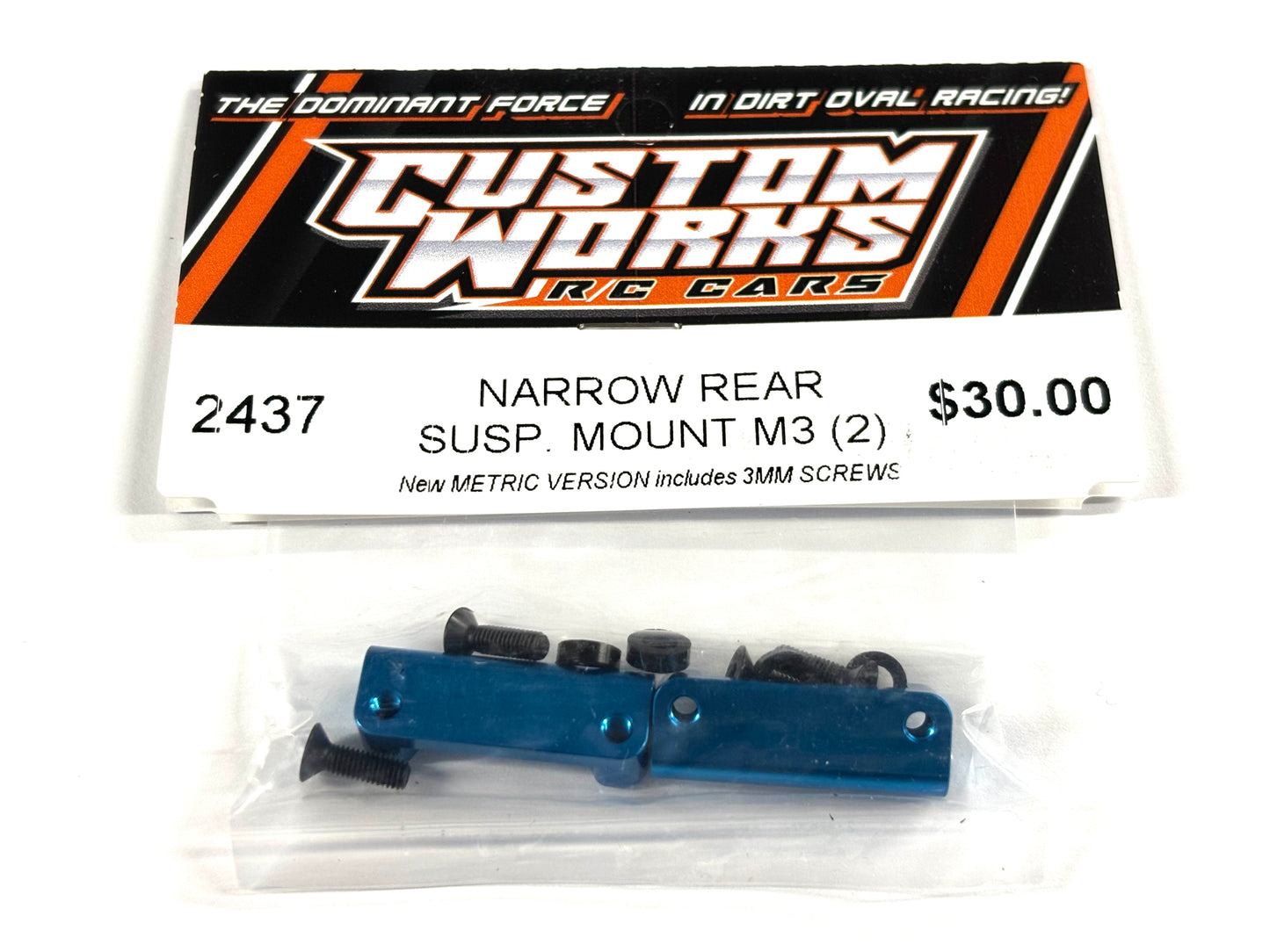 Custom Works NARROW REAR SUSPENSION MOUNT M3 (2), CW-2437