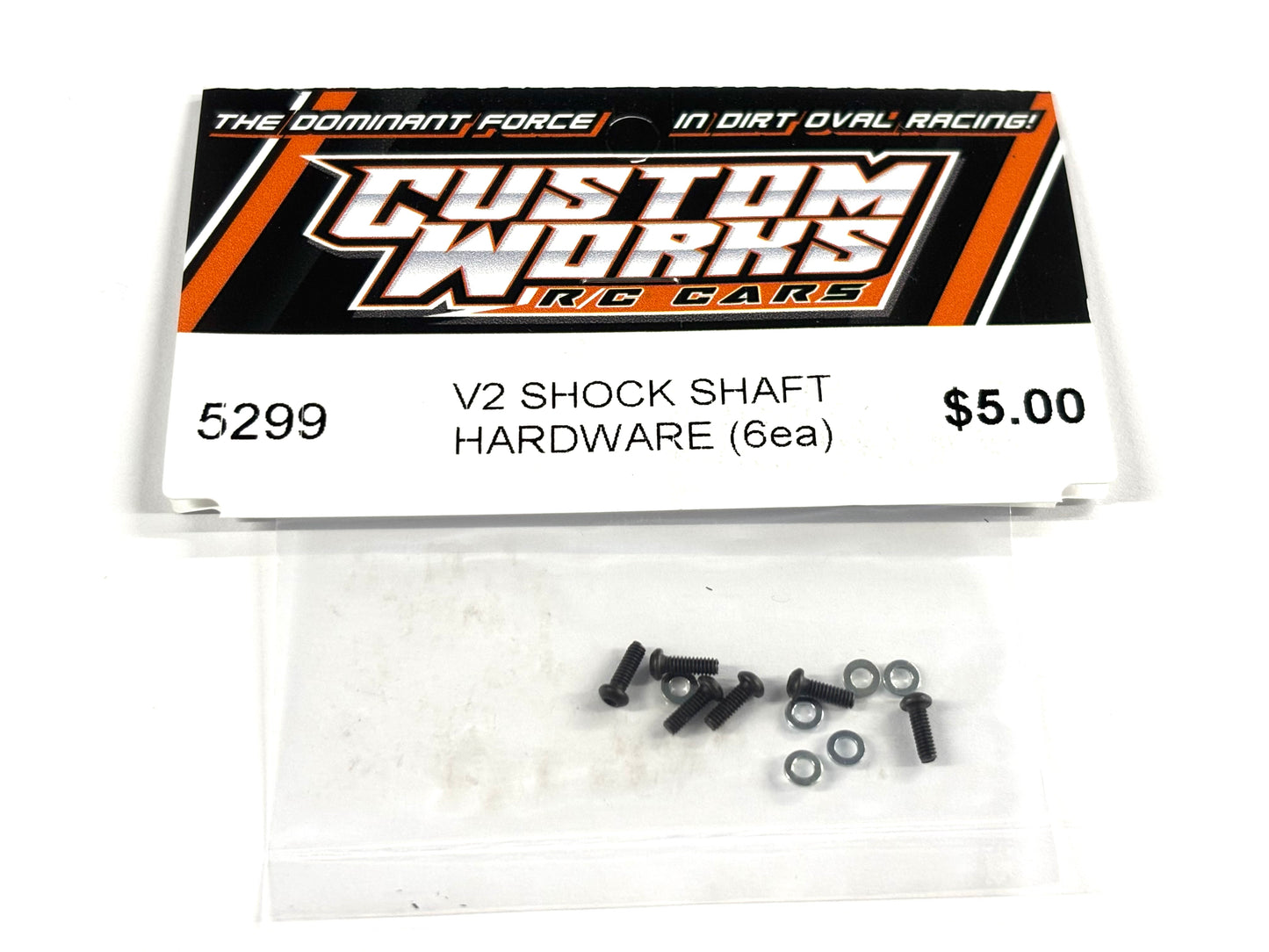 Custom Works V2 SHOCK SHAFT HARDWARE (6ea), CW-5299