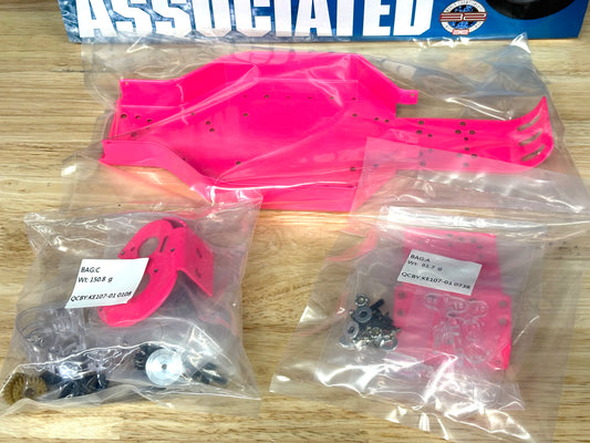 Team Associated Special Edition RC10 Classic Clear Collector's Edition Buggy Kit with Powder Coated Chassis, ASC-6004