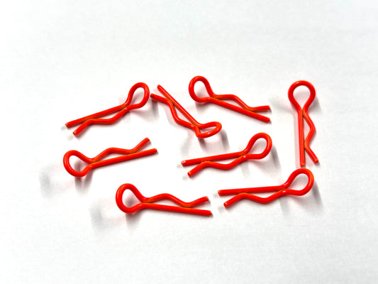 Fluorescent Body Clips (8), VRC-1310