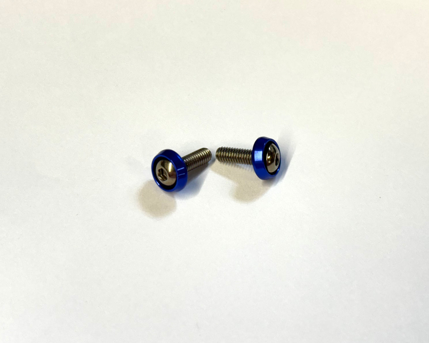 Titanium 3mm Motor Screws (2) with Washers (2)