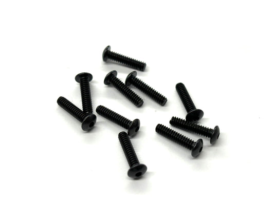 4-40 x 1/2 Button Head Screw (Black Steel) Set of 10, VRC-32590