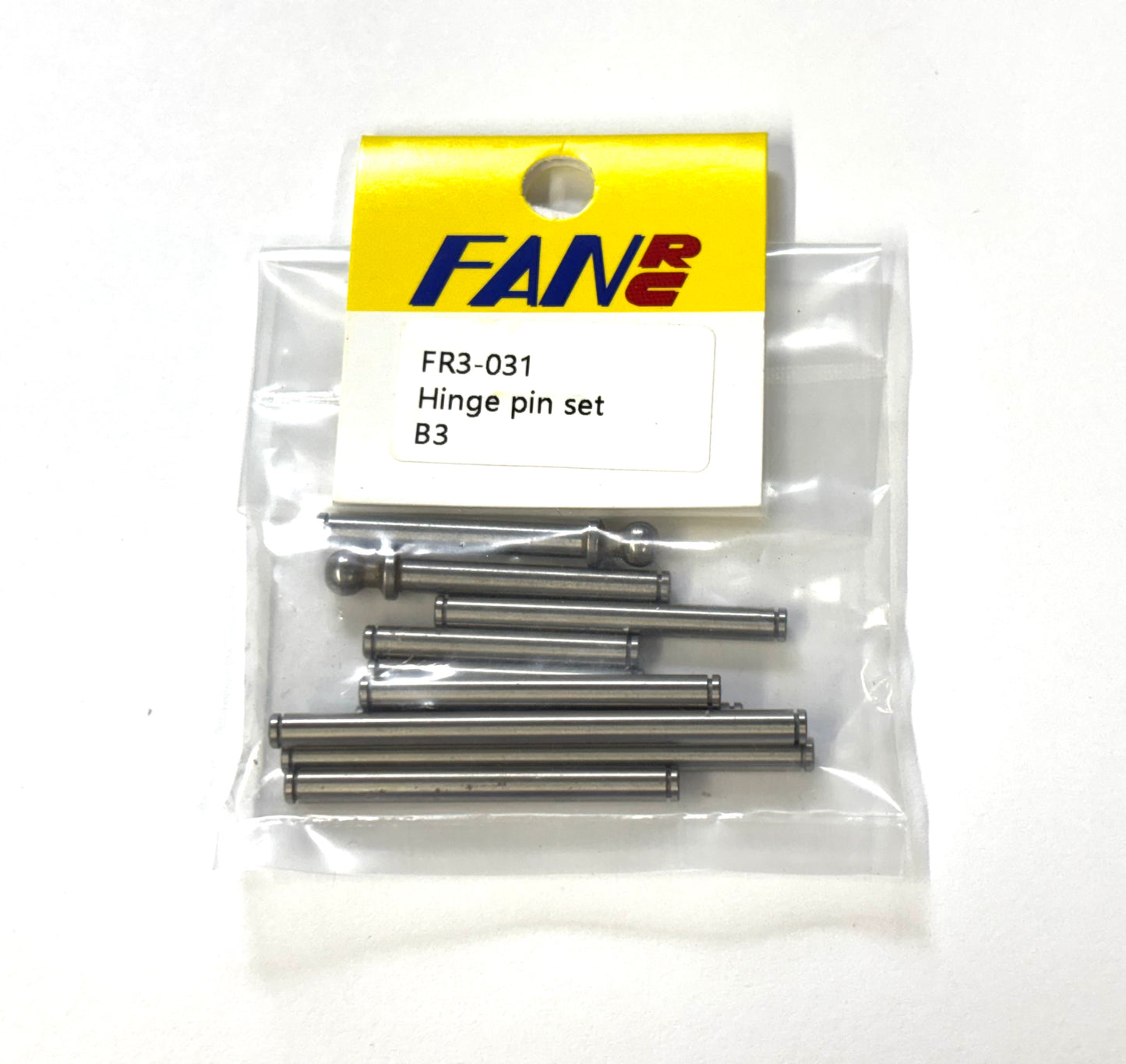 Fan RC Hinge Pin Set, fits B3, FR3-031