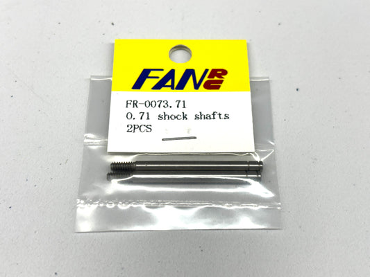 Fan RC Shock Shafts, 0.71 stroke, FR-0073.71
