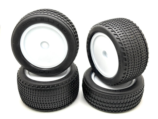 Go Fast Mounts - QuasiSpeed Rubber Tires with Inserts FR & RR (4)