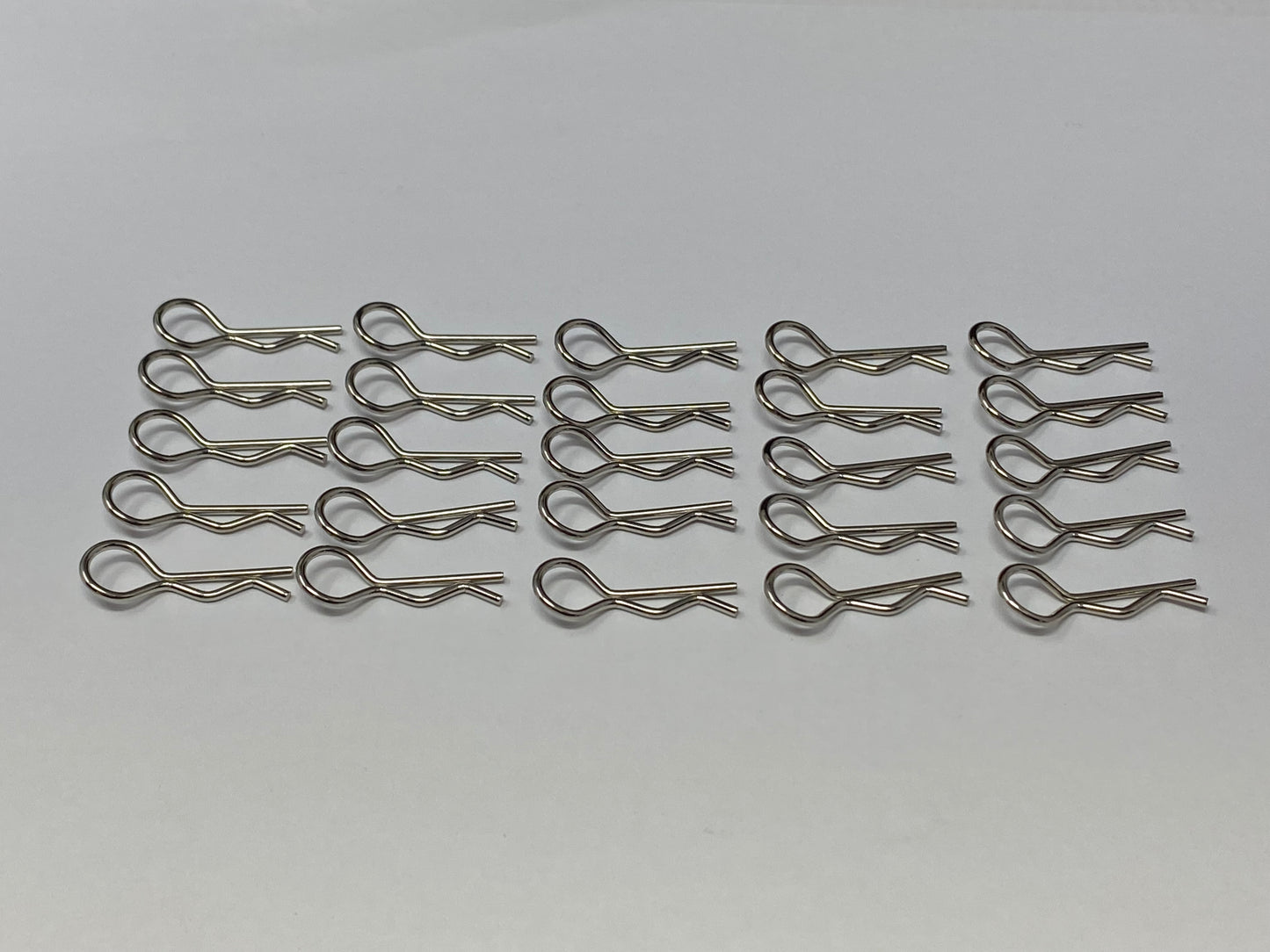 Silver Body Clips (25), VRC-1025