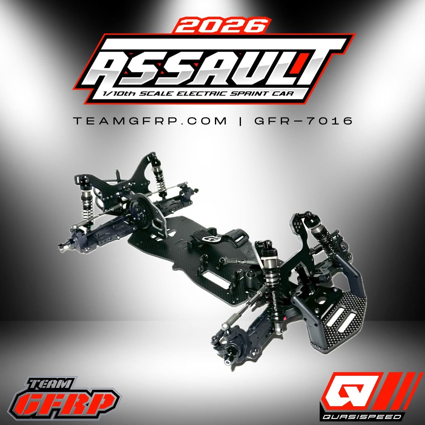 Team GFRP 2026 Assault Sprint Car Kit, GFR-7016