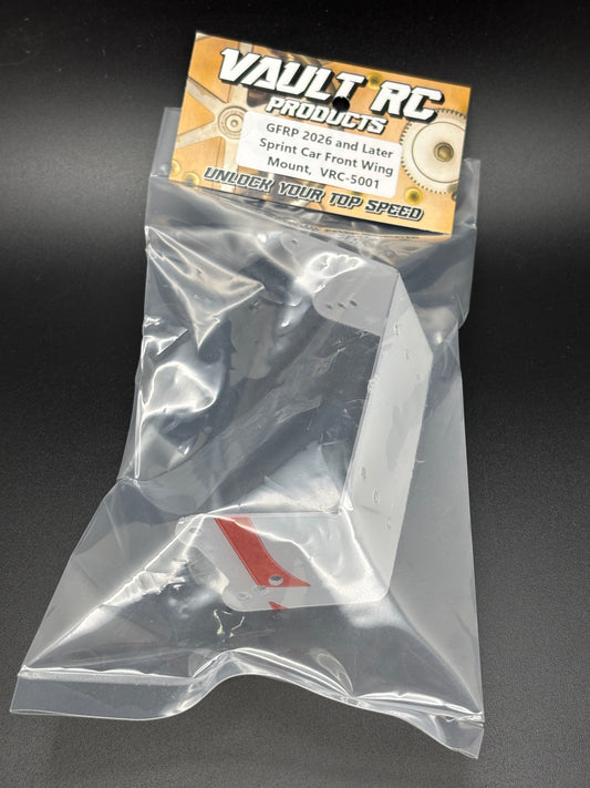 Vault RC GFRP 2026 Sprint Car Front Wing Mount, VRC-5001