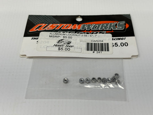 Aluminum Locknut 2-56, CW-5204