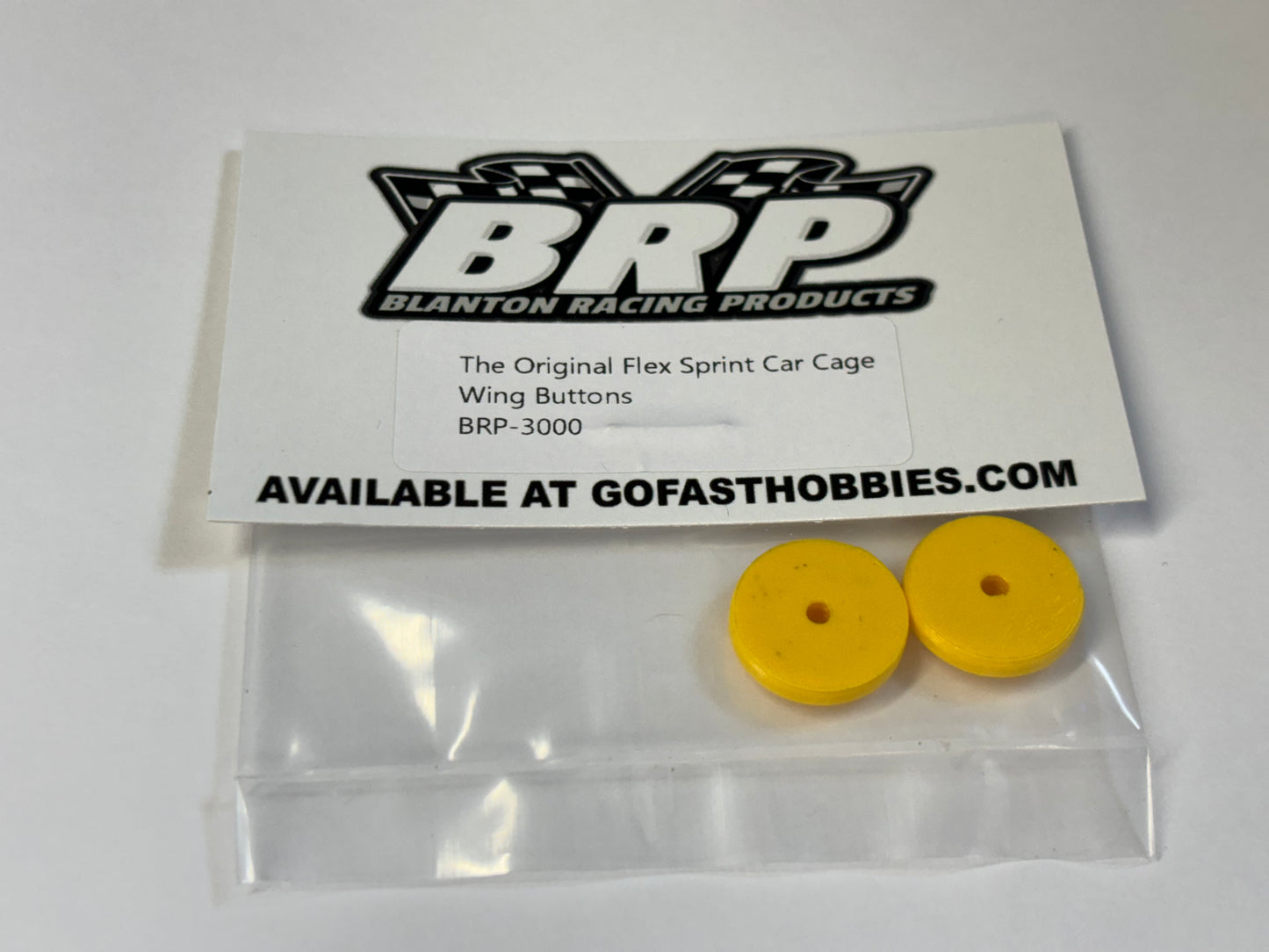The Original Flex Sprint Car Cage - Wing Buttons, BRP-3000