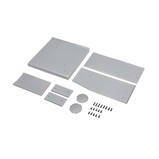 LOS-1893 Wing Panel Set, Silver: 22S Sprint (TLR / Team Losi)