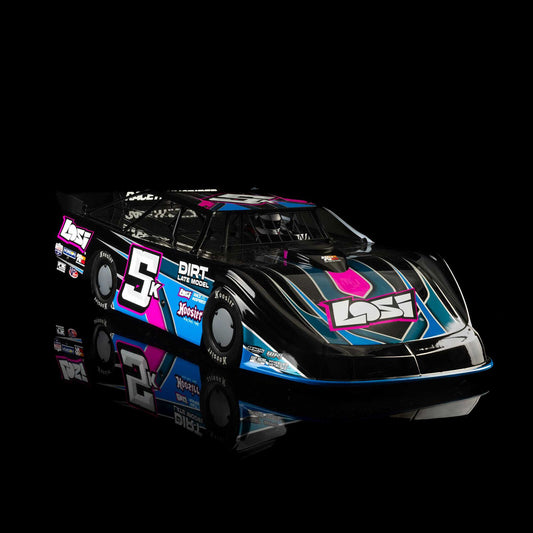 Team Losi 1/10 Losi 22S Dirt Late Model Dirtoval RTR (Blue), LOS-2167T1 (Will Start Shipping Last Week of July)