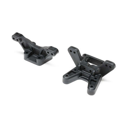 LOS-2400 Camber Block and Bulk Head Set: 22S Sprint (TLR / Team Losi)