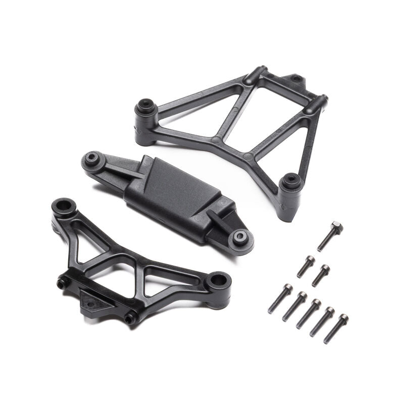 Team Losi Clipless Body Brace Set, Chassis: GROM Asphalt Late Model, LOS-3780