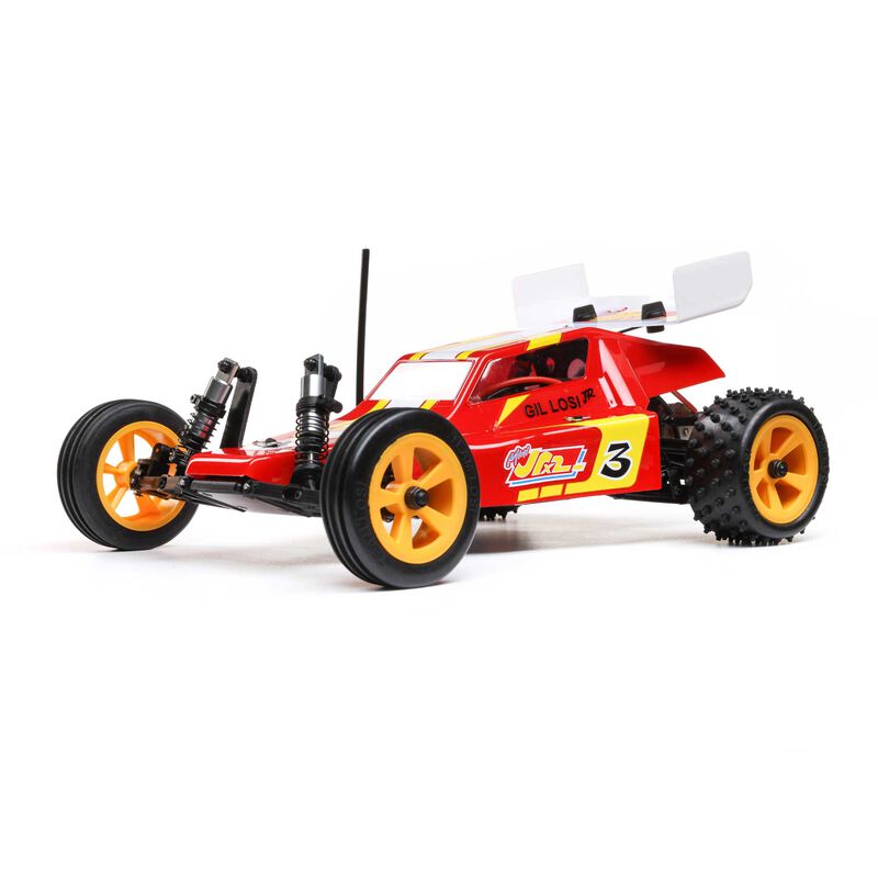 Team Losi 1/16 Mini JRX2 2WD Buggy Brushed RTR, Red
