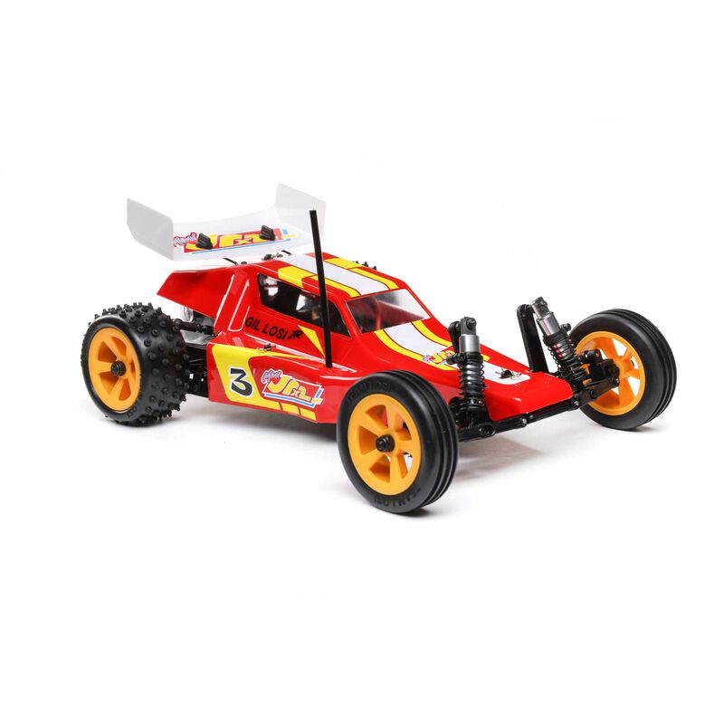 Team Losi 1/16 Mini JRX2 2WD Buggy Brushed RTR, Red