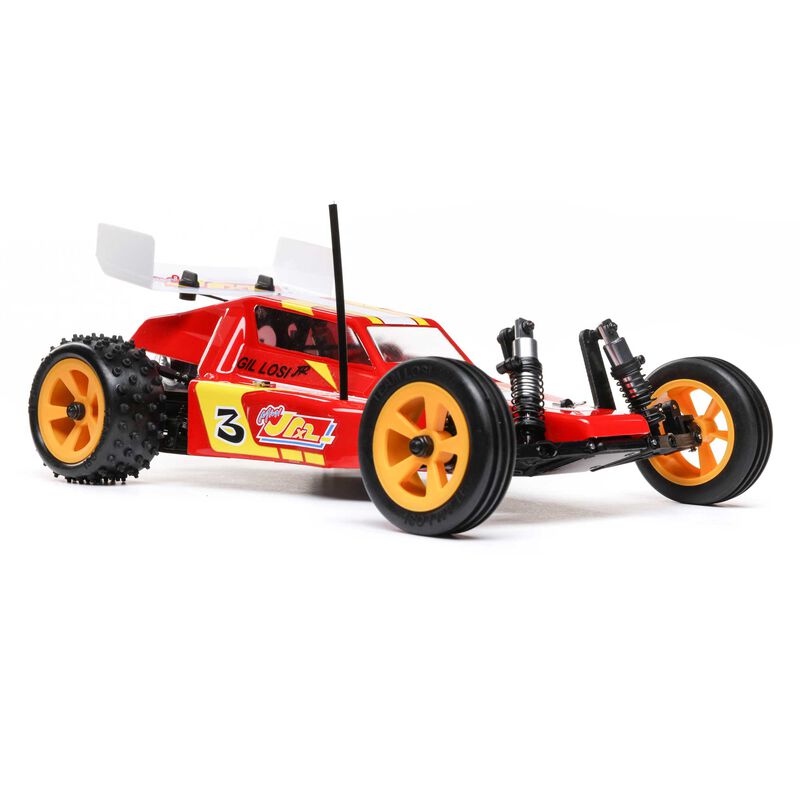 Team Losi 1/16 Mini JRX2 2WD Buggy Brushed RTR, Red