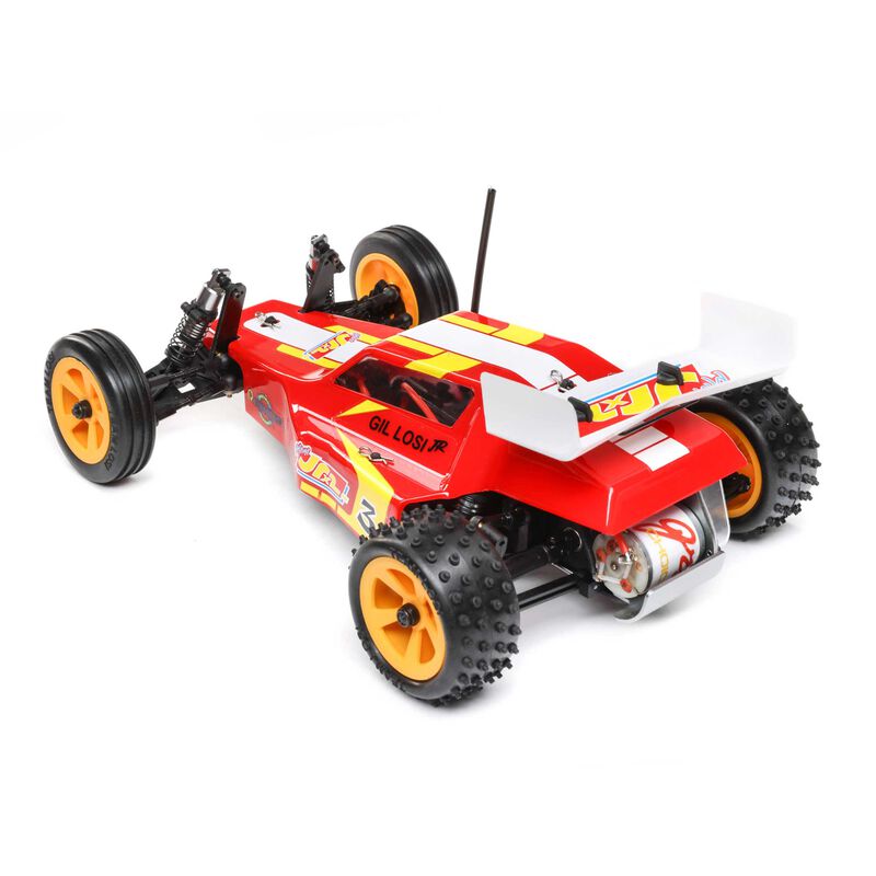 Team Losi 1/16 Mini JRX2 2WD Buggy Brushed RTR, Red