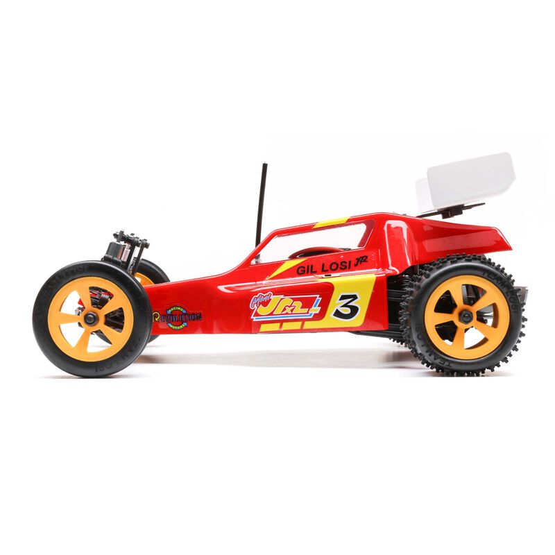 Team Losi 1/16 Mini JRX2 2WD Buggy Brushed RTR, Red