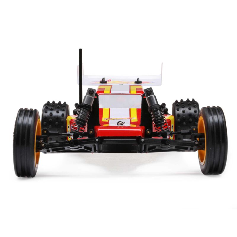 Team Losi 1/16 Mini JRX2 2WD Buggy Brushed RTR, Red