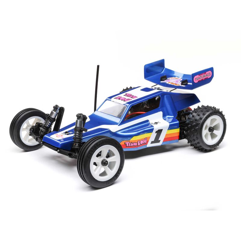 Team Losi 1/16 Mini JRX2 2WD Buggy Brushed RTR, Blue