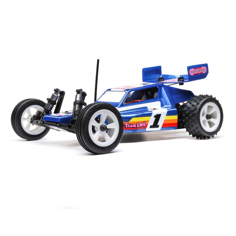 Team Losi 1/16 Mini JRX2 2WD Buggy Brushed RTR, Blue