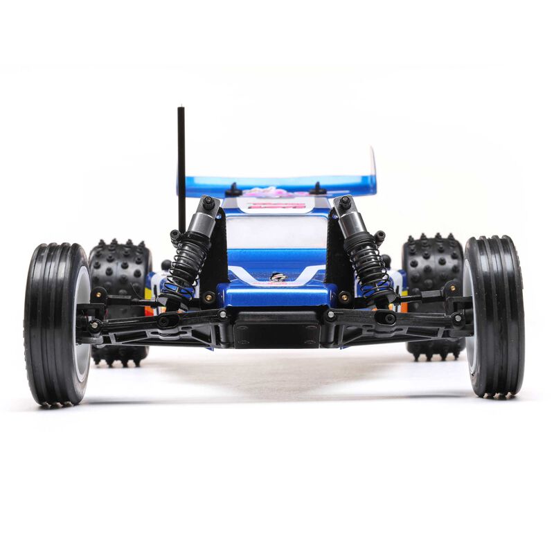 Team Losi 1/16 Mini JRX2 2WD Buggy Brushed RTR, Blue