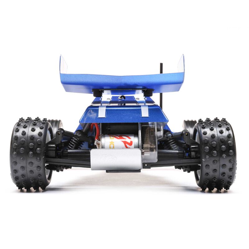 Team Losi 1/16 Mini JRX2 2WD Buggy Brushed RTR, Blue
