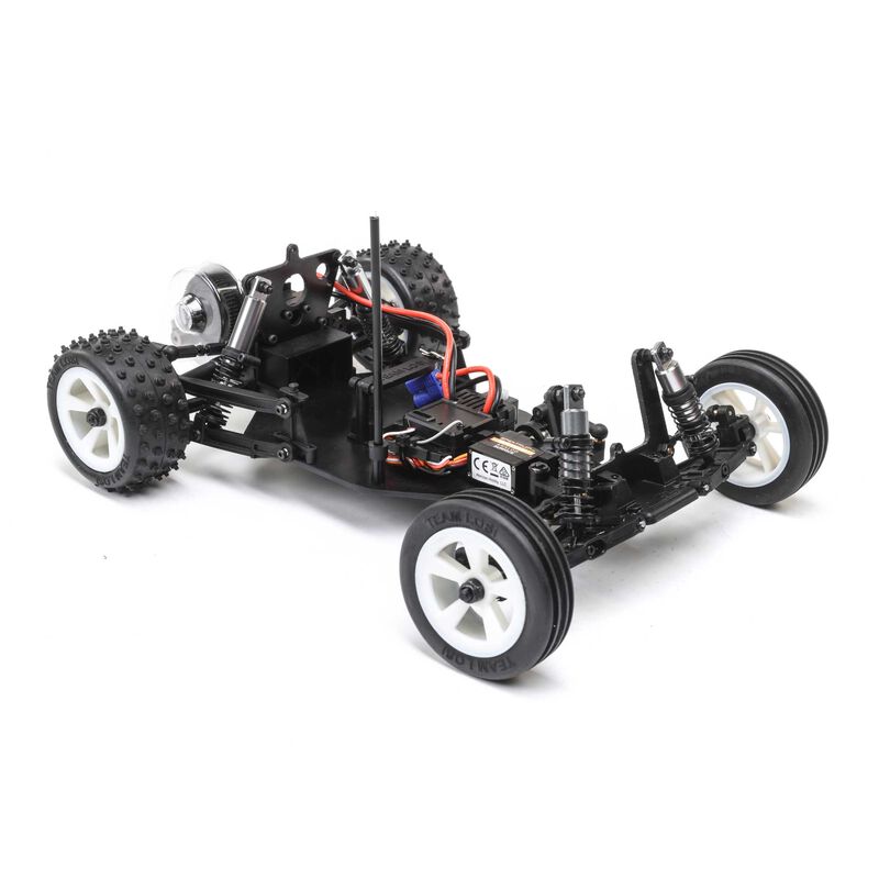 Team Losi 1/16 Mini JRX2 2WD Buggy Brushed RTR, Red