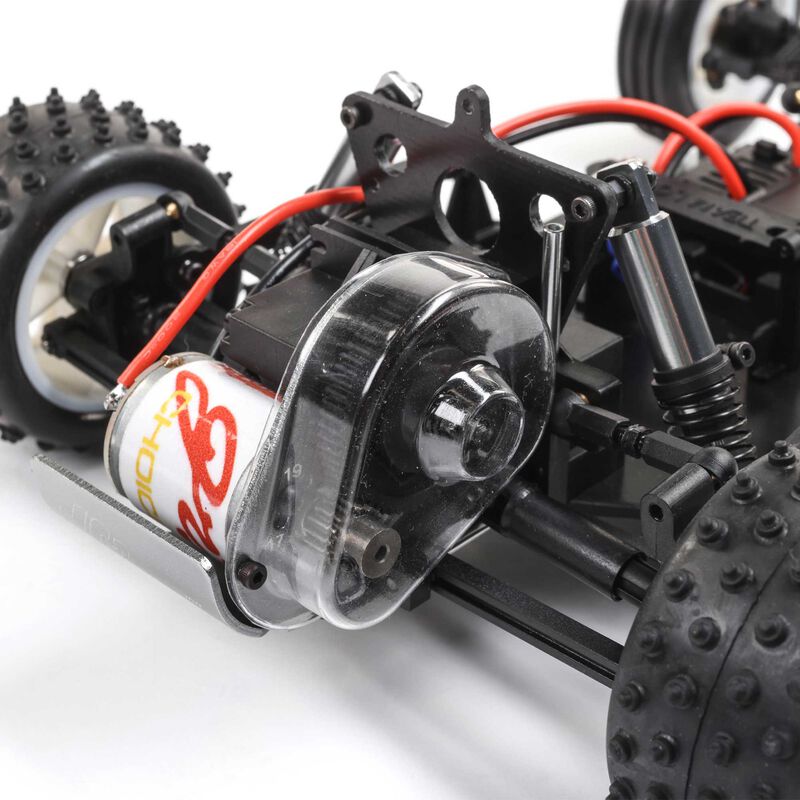 Team Losi 1/16 Mini JRX2 2WD Buggy Brushed RTR, Red