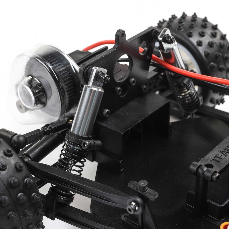 Team Losi 1/16 Mini JRX2 2WD Buggy Brushed RTR, Red