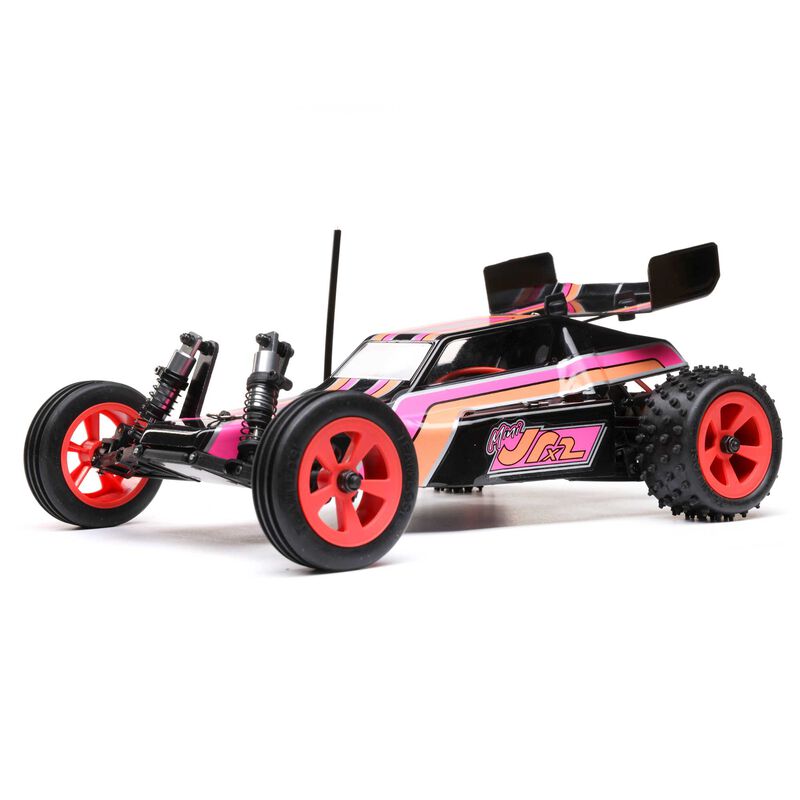 Team Losi 1/16 Mini JRX2 2WD Buggy Brushed RTR, Black