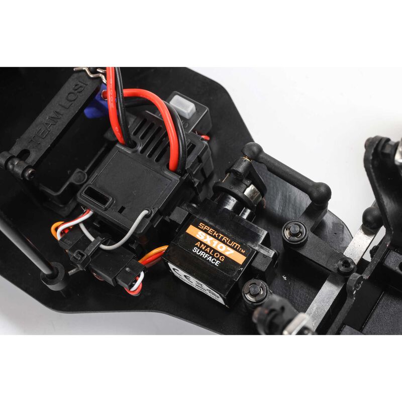 Team Losi 1/16 Mini JRX2 2WD Buggy Brushed RTR, Red