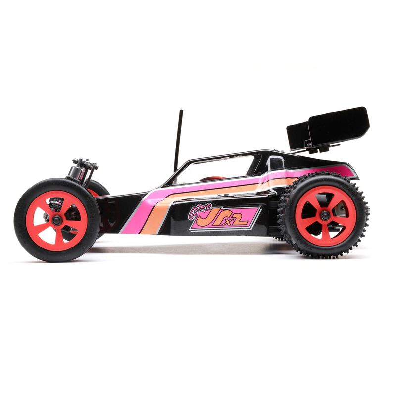 Team Losi 1/16 Mini JRX2 2WD Buggy Brushed RTR, Black