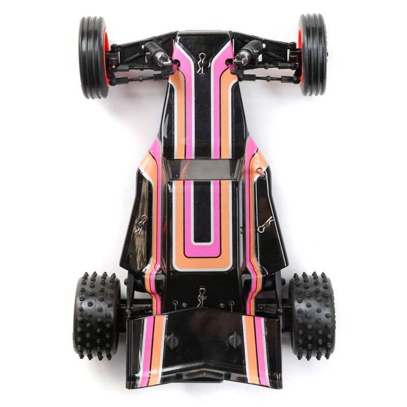 Team Losi 1/16 Mini JRX2 2WD Buggy Brushed RTR, Black