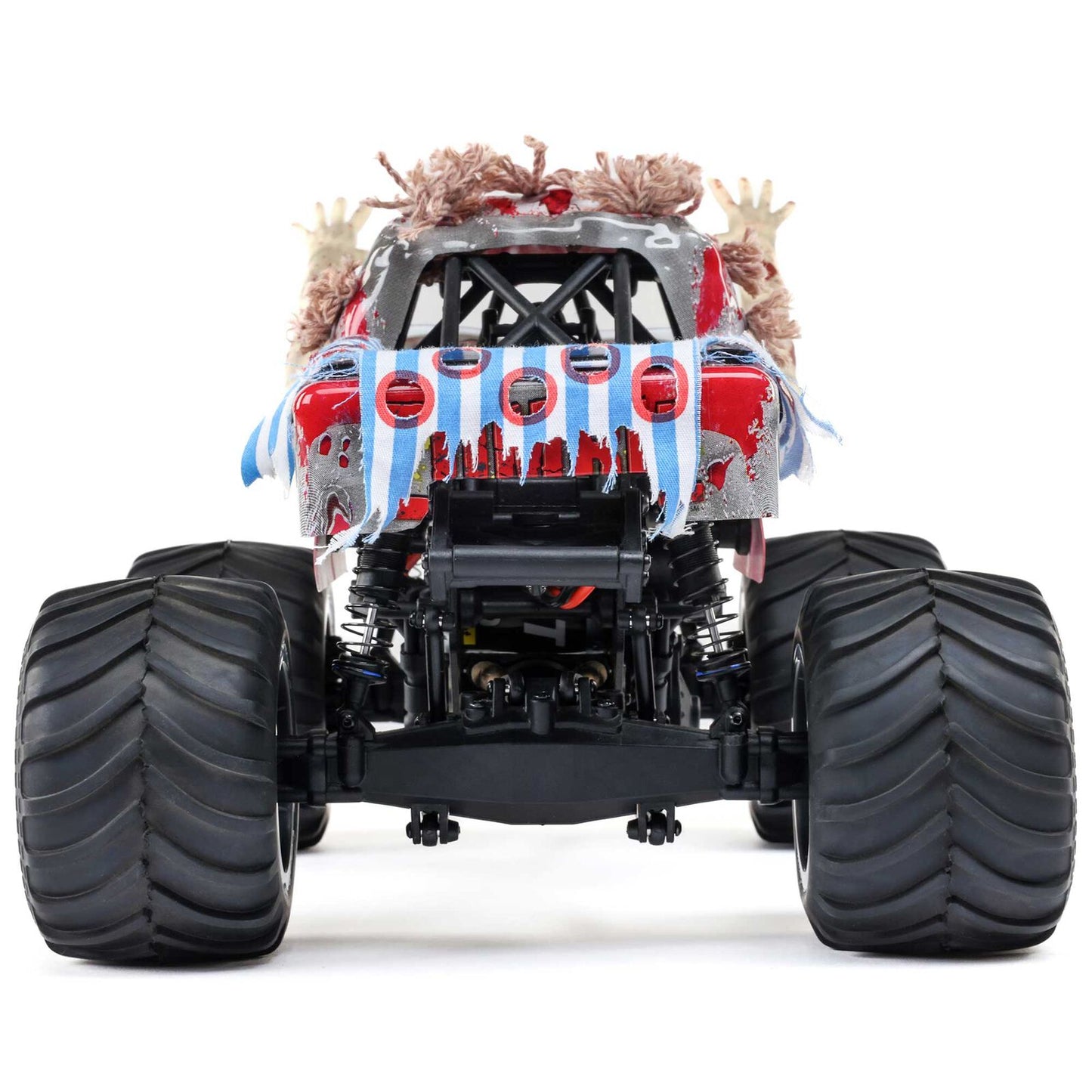 1/18 Mini LMT Zombie 2S 4X4 RTR Brushed Monster Truck - LOS01026T4