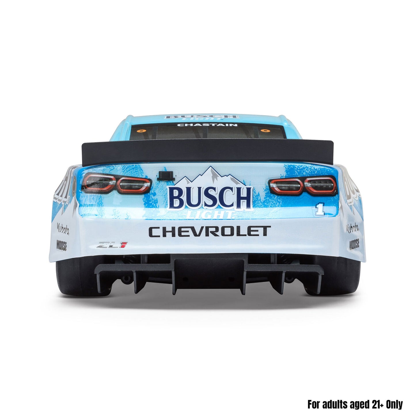 Team Losi 1/12 NASCAR #1 Busch Light 2025 Chevrolet Camaro ZL1 2S AWD RTR On-Road Car - Ross Chastain, LOS1122501
