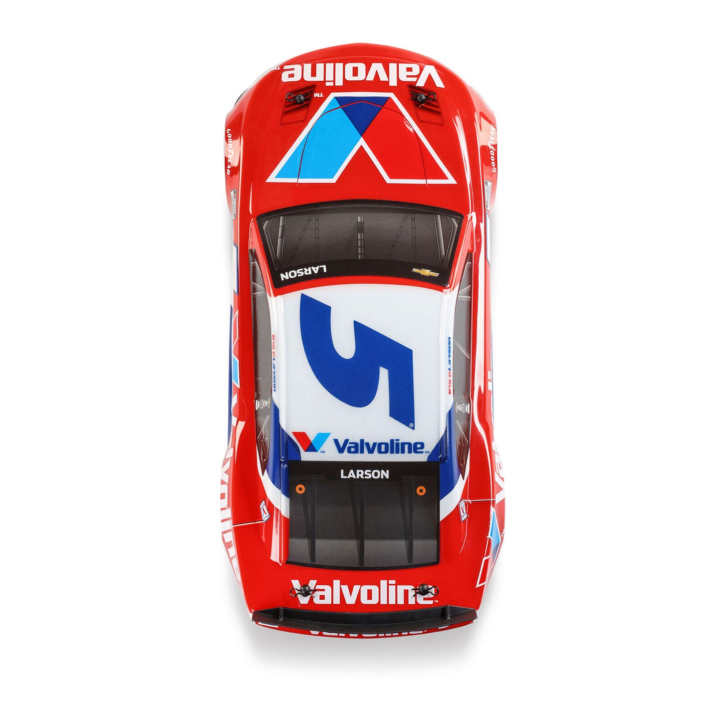 Team Losi 1/12 NASCAR #5 Valvoline 2025 Chevrolet Camaro ZL1 2S AWD RTR On-Road Car - Kyle Larson, LOS1122505