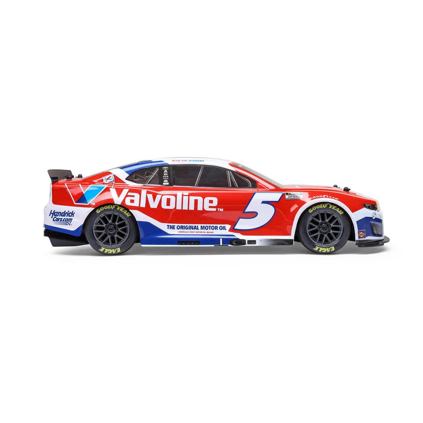 Team Losi 1/12 NASCAR #5 Valvoline 2025 Chevrolet Camaro ZL1 2S AWD RTR On-Road Car - Kyle Larson, LOS1122505