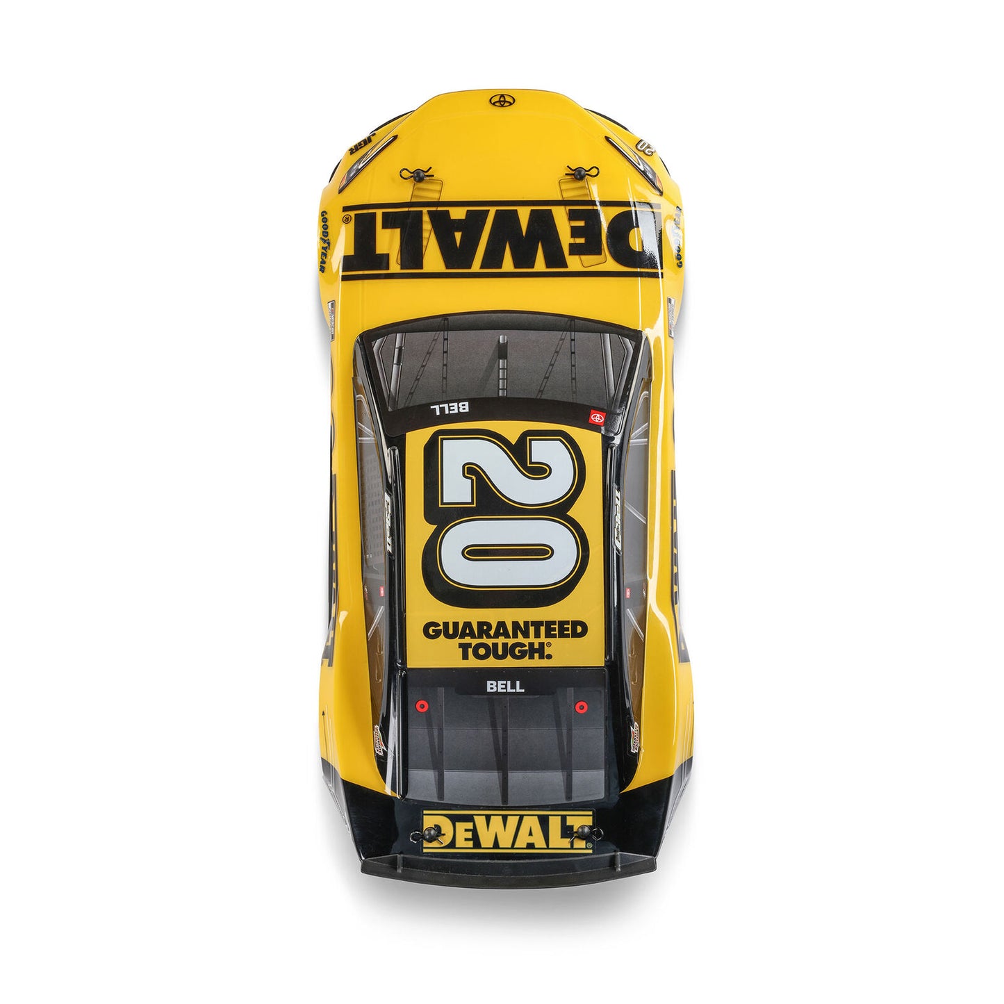 Team Losi 1/12 NASCAR #20 DeWalt 2025 Toyota Camry 2S AWD RTR On-Road Car - Christopher Bell, LOS1122520
