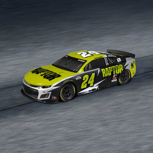 Team Losi 1/12 NASCAR #24 Raptor 2025 Chevrolet Camaro ZL1 2S AWD RTR On-Road Car - William Byron, LOS1122524