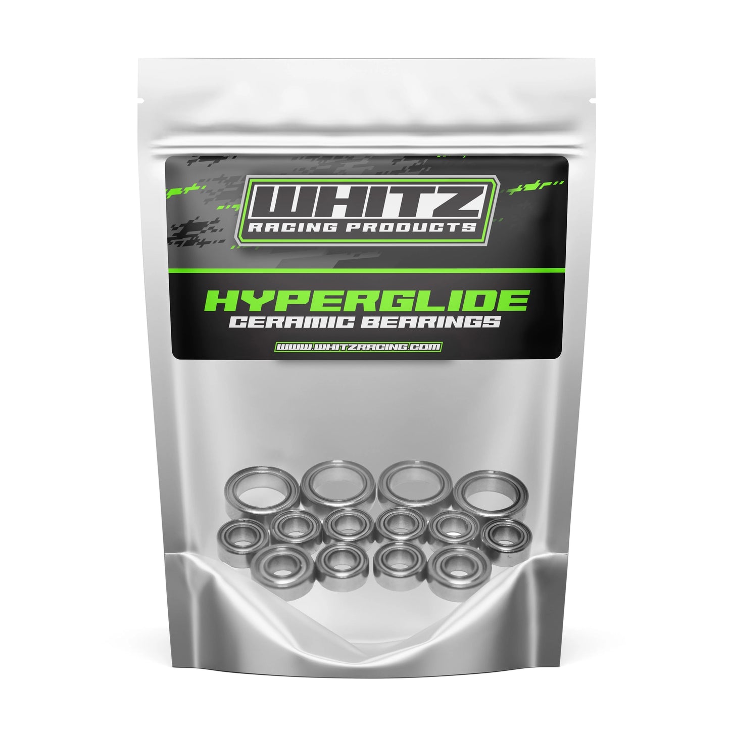 Whitz Racing Products Hyperglide GFRP 2024 Assault Full Ceramic Bearing Kit, WRP-GFRPA24-HGFK