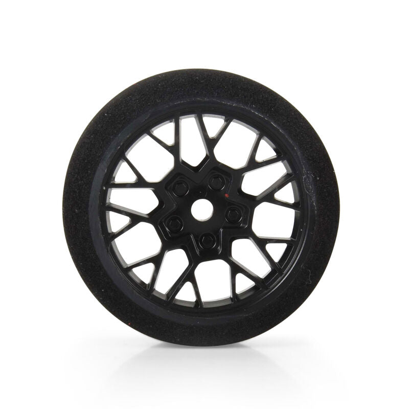 Pro-Line Fifty6 Losi Nascar Foam Tire Mounted on Circuit Black Wheel 8mm Hex (4), PRO1031610
